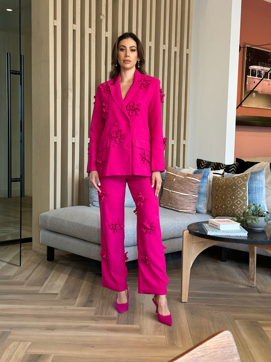 Bilbao Magenta Texturized Set