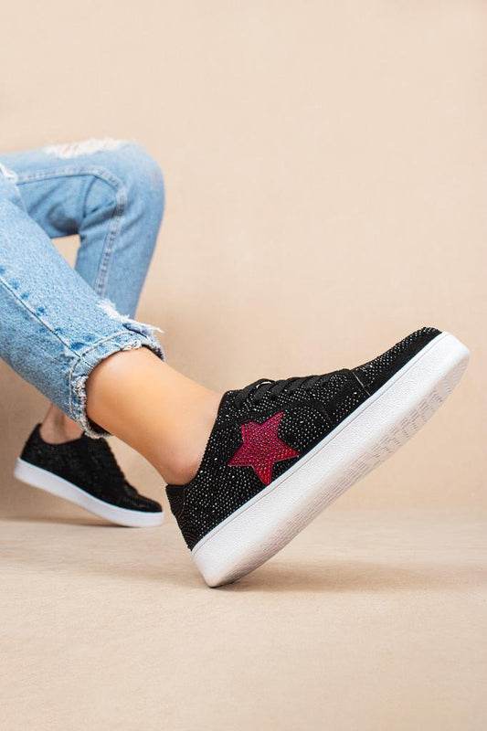 Ninoska Star Black Shoes